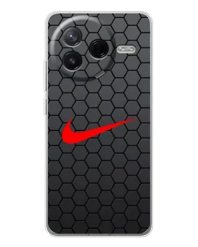 Чехол для Xiaomi POCO F7 Pro с картинкой «Nike — карбоновая сетка» Чехол для Xiaomi POCO F7 Pro с картинкой «Nike — карбоновая сетка»
