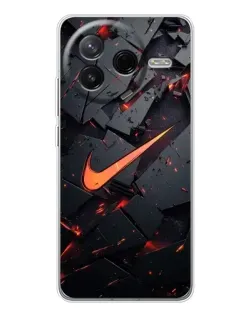 Чехол для Xiaomi POCO F7 Pro с картинкой «Nike — эффект разломов» Чехол для Xiaomi POCO F7 Pro с картинкой «Nike — эффект разломов»