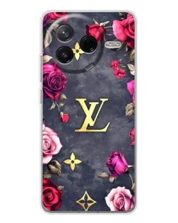 Чехол для Xiaomi POCO F7 Pro с картинкой «Цветочный Louis Vuitton»