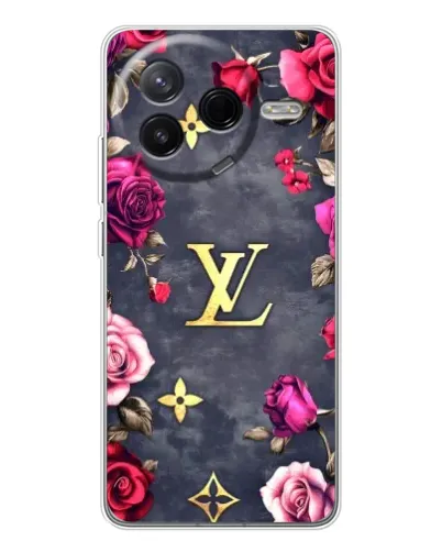 Чехол для Xiaomi POCO F7 Pro с картинкой «Цветочный Louis Vuitton» Чехол для Xiaomi POCO F7 Pro с картинкой «Цветочный Louis Vuitton»