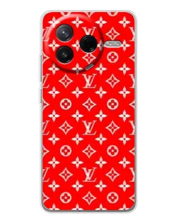 Чехол для Xiaomi POCO F7 Pro с картинкой «Яркий паттерн LV»