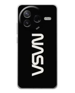 Чохол для Xiaomi POCO F7 Pro з картинкою «NASA — вертикальний логотип» Чохол для Xiaomi POCO F7 Pro з картинкою «NASA — вертикальний логотип»