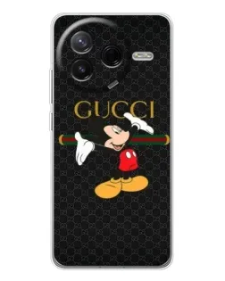 Чехол для Xiaomi POCO F7 Pro с картинкой «Микки Маус Gucci»