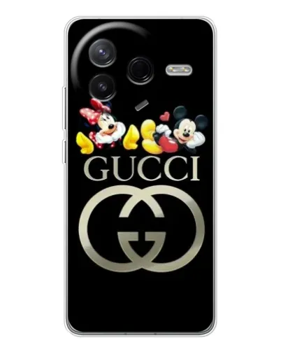 Чехол для Xiaomi POCO F7 Pro с картинкой «Gucci — герои Disney» Чехол для Xiaomi POCO F7 Pro с картинкой «Gucci — герои Disney»