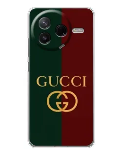Чехол для Xiaomi POCO F7 Pro с картинкой «Gucci — темно-зеленый градиент»