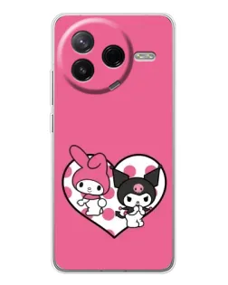Чохол для Xiaomi POCO F7 Pro з картинкою «Kuromi та My Melody» Чохол для Xiaomi POCO F7 Pro з картинкою «Kuromi та My Melody»