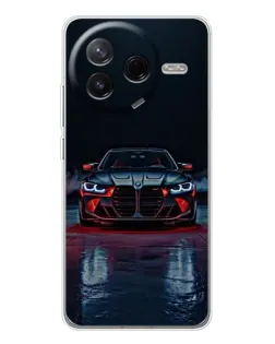 Чехол для Xiaomi POCO F7 Pro с картинкой «BMW на мокрой дороге»