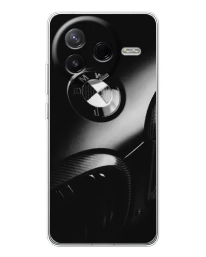 Чехол для Xiaomi POCO F7 Pro с картинкой «Эмблема BMW — макро»