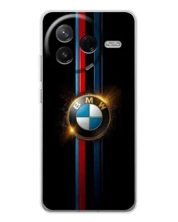 Чехол для Xiaomi POCO F7 Pro с картинкой «BMW M-Power неон»