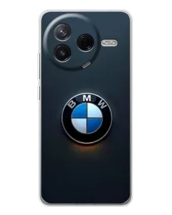 Чехол для Xiaomi POCO F7 Pro с картинкой «Логотип BMW — минимализм»