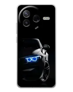 Чехол для Xiaomi POCO F7 Pro с картинкой «BMW — ночной взгляд»