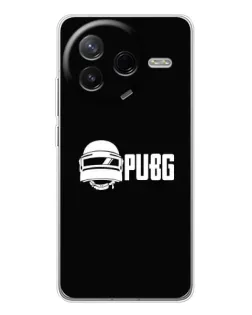Чехол для Xiaomi POCO F7 Pro с картинкой «PUBG — классический лого»