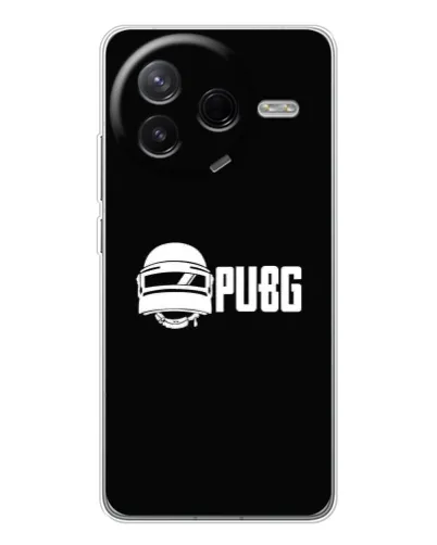 Чехол для Xiaomi POCO F7 Pro с картинкой «PUBG — классический лого»