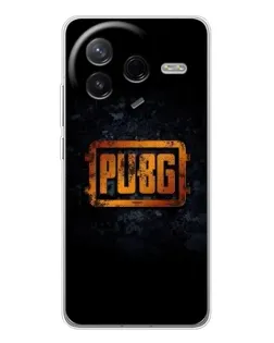 Чехол для Xiaomi POCO F7 Pro с картинкой «PUBG — золотой логотип»