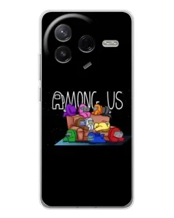 Чехол для Xiaomi POCO F7 Pro с картинкой «Логотип Among Us» Чехол для Xiaomi POCO F7 Pro с картинкой «Логотип Among Us»