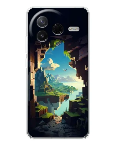 Чехол для Xiaomi POCO F7 Pro с картинкой «Вид из пещеры» Чехол для Xiaomi POCO F7 Pro с картинкой «Вид из пещеры»