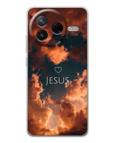 Чехол для Xiaomi POCO F7 Pro с картинкой «Сияние Имени Jesus» Чехол для Xiaomi POCO F7 Pro с картинкой «Сияние Имени Jesus»