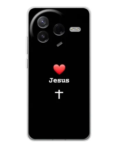 Чехол для Xiaomi POCO F7 Pro с картинкой «Сердце - Jesus» Чехол для Xiaomi POCO F7 Pro с картинкой «Сердце - Jesus»