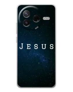 Чехол для Xiaomi POCO F7 Pro с картинкой «Звездное небо Jesus»