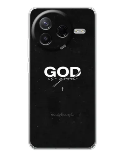 Чехол для Xiaomi POCO F7 Pro с картинкой «GOD — Бог над всем» Чехол для Xiaomi POCO F7 Pro с картинкой «GOD — Бог над всем»
