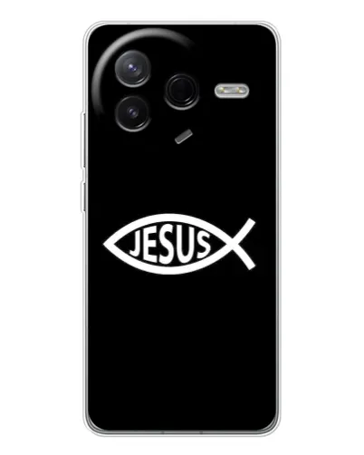 Чехол для Xiaomi POCO F7 Pro с картинкой «Классический Jesus» Чехол для Xiaomi POCO F7 Pro с картинкой «Классический Jesus»