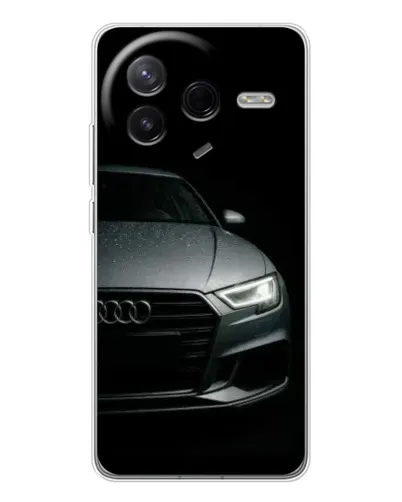 Чехол для Xiaomi POCO F7 Pro с картинкой «Audi — детализация кузова» Чехол для Xiaomi POCO F7 Pro с картинкой «Audi — детализация кузова»