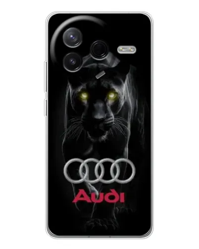 Чехол для Xiaomi POCO F7 Pro с картинкой «Пантера и Audi» Чехол для Xiaomi POCO F7 Pro с картинкой «Пантера и Audi»