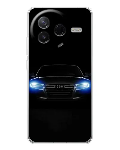 Чехол для Xiaomi POCO F7 Pro с картинкой «Audi в неоне» Чехол для Xiaomi POCO F7 Pro с картинкой «Audi в неоне»
