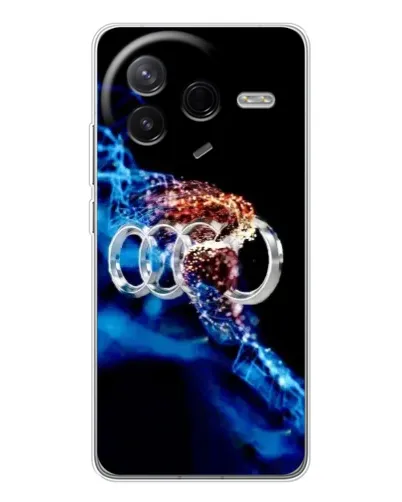 Чехол для Xiaomi POCO F7 Pro с картинкой «Энергия лого Audi» Чехол для Xiaomi POCO F7 Pro с картинкой «Энергия лого Audi»