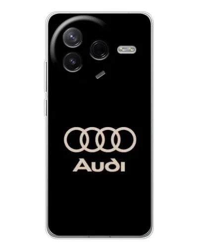 Чехол для Xiaomi POCO F7 Pro с картинкой «Audi — золотой логотип» Чехол для Xiaomi POCO F7 Pro с картинкой «Audi — золотой логотип»