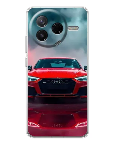 Чехол для Xiaomi POCO F7 Pro с картинкой «Audi RS — красный стиль» Чехол для Xiaomi POCO F7 Pro с картинкой «Audi RS — красный стиль»