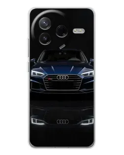 Чохол для Xiaomi POCO F7 Pro з картинкою «Audi — нічне відображення» Чохол для Xiaomi POCO F7 Pro з картинкою «Audi — нічне відображення»