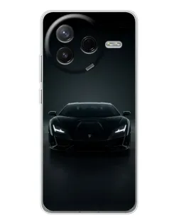 Чехол для Xiaomi POCO F7 Pro с картинкой «Черный Lamborghini Aventador» Чехол для Xiaomi POCO F7 Pro с картинкой «Черный Lamborghini Aventador»