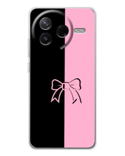 Чехол для Xiaomi POCO F7 Pro с картинкой «Половинки банта» Чехол для Xiaomi POCO F7 Pro с картинкой «Половинки банта»