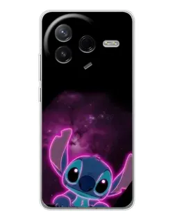 Чехол для Xiaomi POCO F7 Pro с картинкой «Неоновый Stitch» Чехол для Xiaomi POCO F7 Pro с картинкой «Неоновый Stitch»