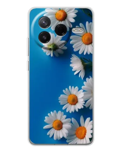 Чохол для Xiaomi POCO F7 Pro з картинкою «Білосніжні маргаритки» Чохол для Xiaomi POCO F7 Pro з картинкою «Білосніжні маргаритки»