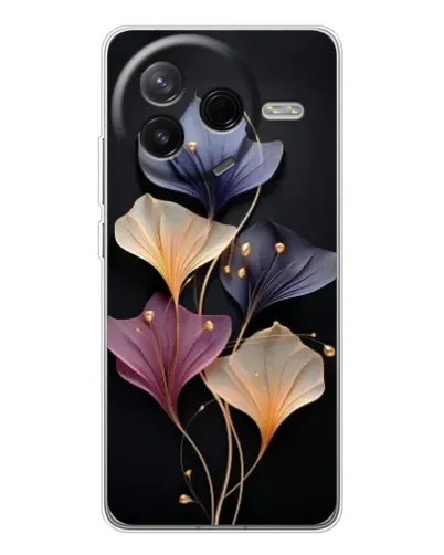 Чохол для Xiaomi POCO F7 Pro з картинкою «Лілові квіти грації» Чохол для Xiaomi POCO F7 Pro з картинкою «Лілові квіти грації»