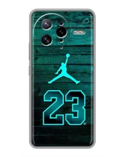 Чехол для Xiaomi POCO F7 Ultra с картинкой «Jordan Cyan 23» Чехол для Xiaomi POCO F7 Ultra с картинкой «Jordan Cyan 23»