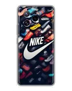 Чехол для Xiaomi POCO F7 Ultra с картинкой «Коллекция кроссовок Nike» Чехол для Xiaomi POCO F7 Ultra с картинкой «Коллекция кроссовок Nike»