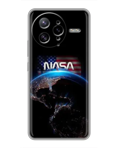 Чехол для Xiaomi POCO F7 Ultra с картинкой «Земля из космоса NASA»