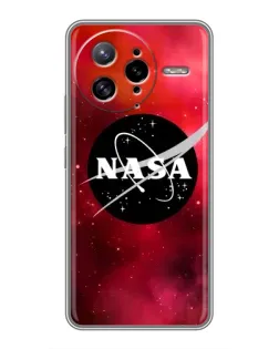 Чехол для Xiaomi POCO F7 Ultra с картинкой «NASA — красная туманность»