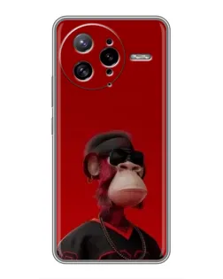 Чехол для Xiaomi POCO F7 Ultra с картинкой «Bored Ape в красном» Чехол для Xiaomi POCO F7 Ultra с картинкой «Bored Ape в красном»