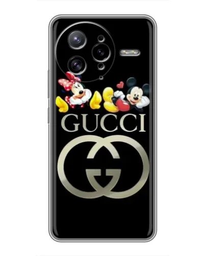 Чехол для Xiaomi POCO F7 Ultra с картинкой «Gucci — герои Disney»