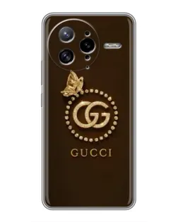 Чехол для Xiaomi POCO F7 Ultra с картинкой «Gucci — золотая бабочка» Чехол для Xiaomi POCO F7 Ultra с картинкой «Gucci — золотая бабочка»