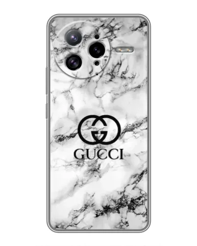 Чехол для Xiaomi POCO F7 Ultra с картинкой «Gucci — мраморный шик»