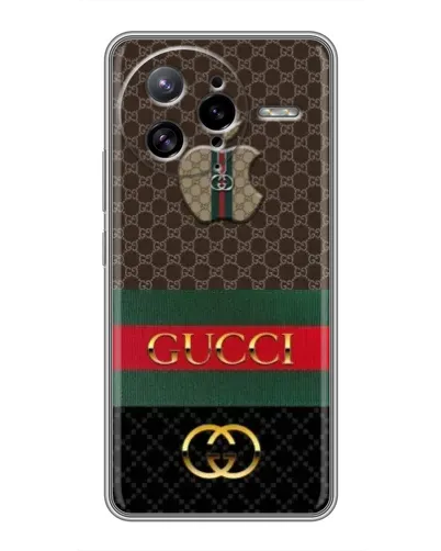 Чехол для Xiaomi POCO F7 Ultra с картинкой «Gucci — брендированный десерт»