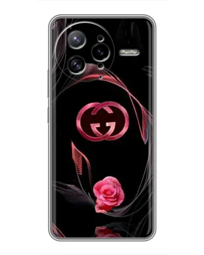 Чехол для Xiaomi POCO F7 Ultra с картинкой «Gucci — неоновая роза»