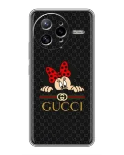 Чехол для Xiaomi POCO F7 Ultra с картинкой «Минни Маус Gucci — черный» Чехол для Xiaomi POCO F7 Ultra с картинкой «Минни Маус Gucci — черный»