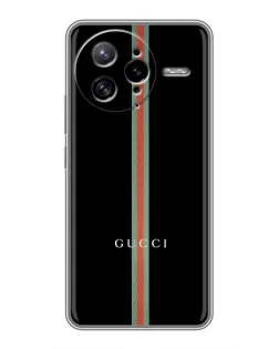 Чехол для Xiaomi POCO F7 Ultra с картинкой «Gucci — строгая линия» Чехол для Xiaomi POCO F7 Ultra с картинкой «Gucci — строгая линия»