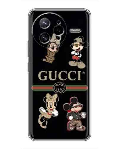 Чехол для Xiaomi POCO F7 Ultra с картинкой «Gucci — герои Disney и монограмма» Чехол для Xiaomi POCO F7 Ultra с картинкой «Gucci — герои Disney и монограмма»
